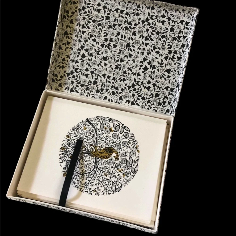 Johanna Basford Secret Garden Blank Notecards & Box - NWOT
